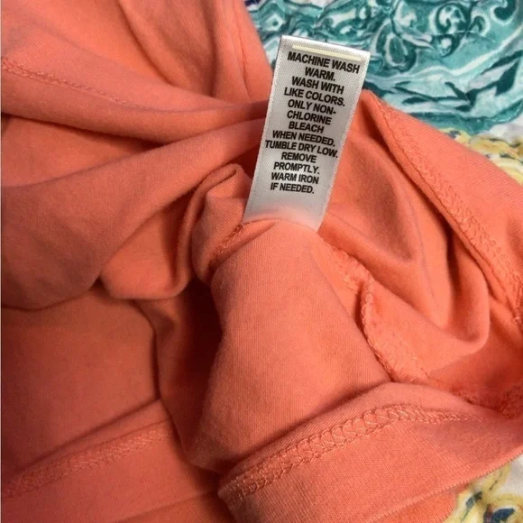 Women's Black and Orange Tank Tops xL  (0121) - Picture 7 of 12